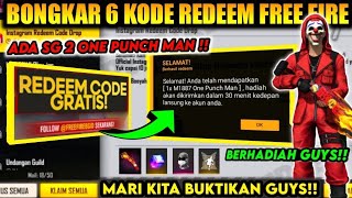 PEMBUKTIAN‼️BONGKAR 6 KODE REDEEM FF TERBARU HARI INI 26 FEB 2024 [upl. by Eppes720]