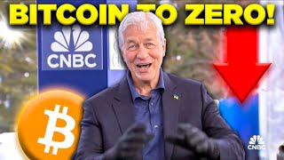 JPMorgan CEO Warns Crypto Holders Bitcoin to ZERO [upl. by Tiffany]