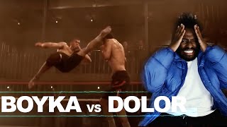 SCOTT ADKINS  Undisputed 3 Final fight Boyka vs Dolor REACTION [upl. by Onirefes]