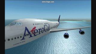 AeroGal FSX BOEING 747400 IN HD [upl. by Igic]