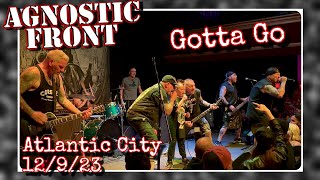 Agnostic Front “Gotta Go”  Anchor Rock Club Atlantic City NJ 12923 [upl. by Pattison]