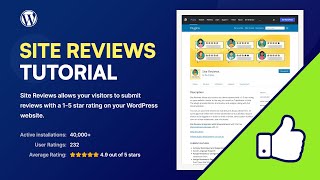 Reviews and Ratings in WordPress with the Site Reviews WordPress Plugin [upl. by Mohsen]