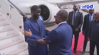 GuinéeBissau  Arrivée de président Bassirou Diomaye Faye [upl. by Dhruv]