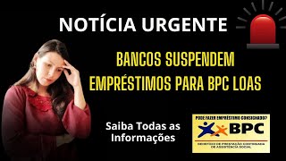 URGENTE Nova Informação Sobre BPC LOAS [upl. by Haimarej]