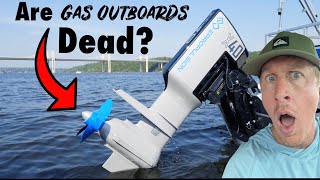 Are Gas Outboards DEAD Electric Outboards Take Over Boat Show [upl. by Tengdin]