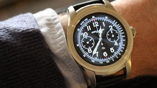 Montblanc Summit Smartwatch  Hands On Review [upl. by Novrej469]