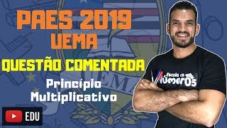 UEMA  PAES 2019  Questão 2 Comentada de Matemática Segunda Etapa [upl. by Acirtap]