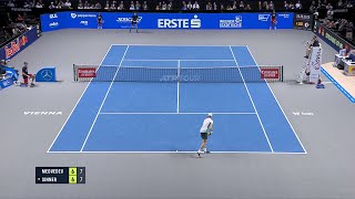 Vienna 2023 Final  Daniil Medvedev vs Jannik Sinner Highlights  ERSTE BANK OPEN 🔴🏆 [upl. by Aikim]