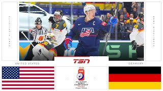 United States vs Germany FULL HIGHLIGHTS  2024 Mens World Hockey Championships [upl. by Anihc]