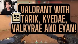 DISGUISED TOAST PLAYS VALORANT WITH TARIK KYEDAE VALKYRAE AND EYAN TWITCH VOD FROM 05122022 [upl. by Tay]