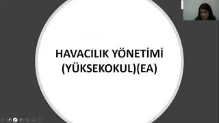 HAVACILIK YÖNETİMİ 2020 2021 TABAN PUANLARI VE SIRALAMALARI  HAVACILIK YÖNETİMİ NEDİR YKStercih [upl. by Aihtnyc]