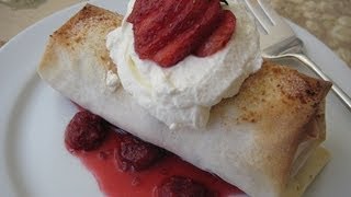 Phyllo Strawberry Dessert [upl. by Liu618]