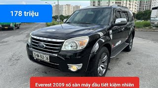 Everest 2009 số sàn máy dầu  Đăng kiểm dài  Giá siêu rẻ 178 triệu  03764688180346871990 [upl. by Ahsiekahs]