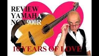 yamaha NCX 900R nylon guitar review [upl. by Bernita916]