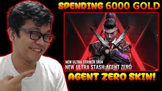 SPENDING 6K GOLD ON THE NEW AGENT ZERO SKIN BLOODSTRIKE [upl. by Nimaj]