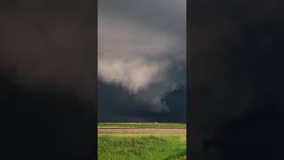 Under a Tornadic Supercell  Extreme Weather shorts [upl. by Ygief]