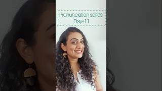 Pronunciation series Day11  Commonly mispronounced English words english pronunciation shorts [upl. by Germana]