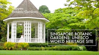 Singapore Botanic Gardens UNESCO World Heritage Site [upl. by Manheim]