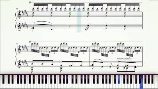 La Campanella  Liszt  Piano Sheet Music [upl. by Gimpel]