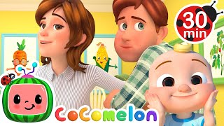 Johny Johny Yes Papa Mama  CoComelon  Kids Cartoons amp Nursery Rhymes  Moonbug Kids [upl. by Sidwell188]