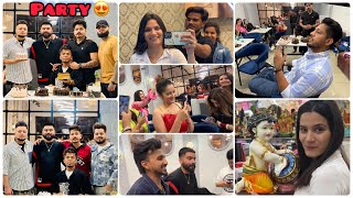 Ajj Sajan Ne Kiti Birthday Party😍❤️ Full Ronka Lagiyan 😎Gift Dseyo Kive Da Lga🙏Ankush Thakur [upl. by Dowzall]