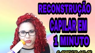 Reconstrutor Capilar  LIGHT HAIR RESENHA [upl. by Elsy]