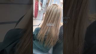 Gold Blonde Highlights Beautiful Hair Streaks goldenhair blondehairhighlights [upl. by Ittak]