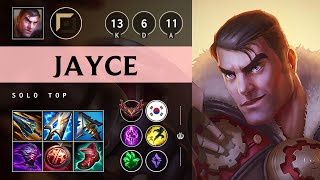 Jayce Top vs Aurora Rampage  KR Grandmaster Patch 1421 [upl. by Corabella209]