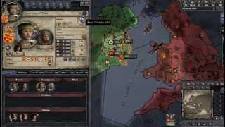 Lets Play Crusader Kings II 08 To the Emerald Isle [upl. by Airdnekal]