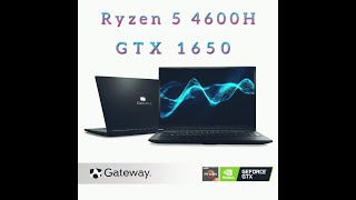 Gateway Creator Series Laptop Ryzen 5 4600H I GTX 1650 Quick Overview [upl. by Wendye]