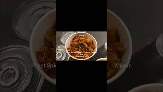 Alfa XSpicy Karaage Rice Bowl  Air Mineral Is it worth it shorts alfax ricebowl spicy [upl. by Annawd]