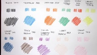 Prismacolor Verithin Review [upl. by Rimidalb]