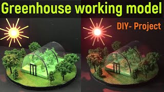 greenhouse working model  greenhouse farming model  greenhouse model project  diyas funplay  diy [upl. by Lamb781]