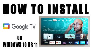 Transform Your PC into a Smart TV  Guide to Installing Google Or Android TV on Windows 1011 [upl. by Pitt]