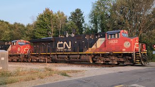 CN Train 397 CN 3832 CN 3213 CN 3877 Haslett Michigan September 12 2024 1914 [upl. by Latsyrc309]