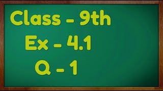 Class  9th Ex  41 Q 1 Linear Equation in Two Variable Maths NCERT CBSE [upl. by Nivi18]