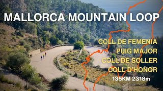 Mallorca Greatest Hits  135km Cycling in the Mountains [upl. by Arraes]