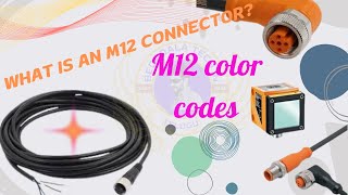 What is an M12 connector colourcodes latest vibrationpressuremeasurement [upl. by Nitsid]