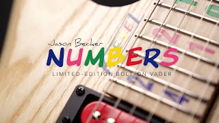 Jason Becker Numbers LimitedEdition BoltOn Vader  Kiesel Guitars [upl. by Nangem337]