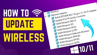 How to Update WiFi Drivers on Windows 1011 A StepbyStep Guide [upl. by Olney]