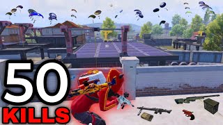 50 KILLS in YASNAYA POLYANA ONLY😨 NEW KILL RECORD w AWM  UMP🔥 PUBG Mobile [upl. by Naniac191]