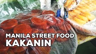 MustTry Manila Street Food Kakanin Rice Cakes [upl. by Tootsie310]