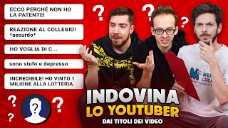 INDOVINA LO YOUTUBER DAI TITOLI DEI VIDEO  iNoob Quiz Show [upl. by Alyat]