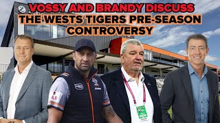 Vossy and Brandy discuss Five Wests Tigers players fail to meet preseason fitness standards [upl. by Fernandina970]