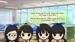 DIALOG PERCAKAPAN BAHASA INGGRIS TENTANG UCAPAN CONGRATULATIONS [upl. by Olleina]