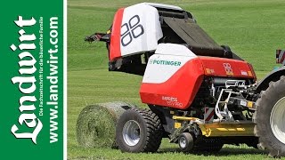 Pöttinger Impress 155 V Pro  landwirtcom [upl. by Atrebor]