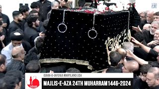 IdaraeJaferia Maryland USA  Noha Maatamdari 24th Muharram 1446  7302024 [upl. by Nnayd]