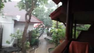 Bhundari resort Chaweng beach tropical regn [upl. by Nainatrad]