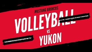 Mustang Broncos Volleyball vs Yukon  Sept 26th 2023 [upl. by Orrin]