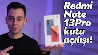 Xiaomi Redmi Note 13 Pro kutu açılışı  Asgari ücrete alınır [upl. by Valente]